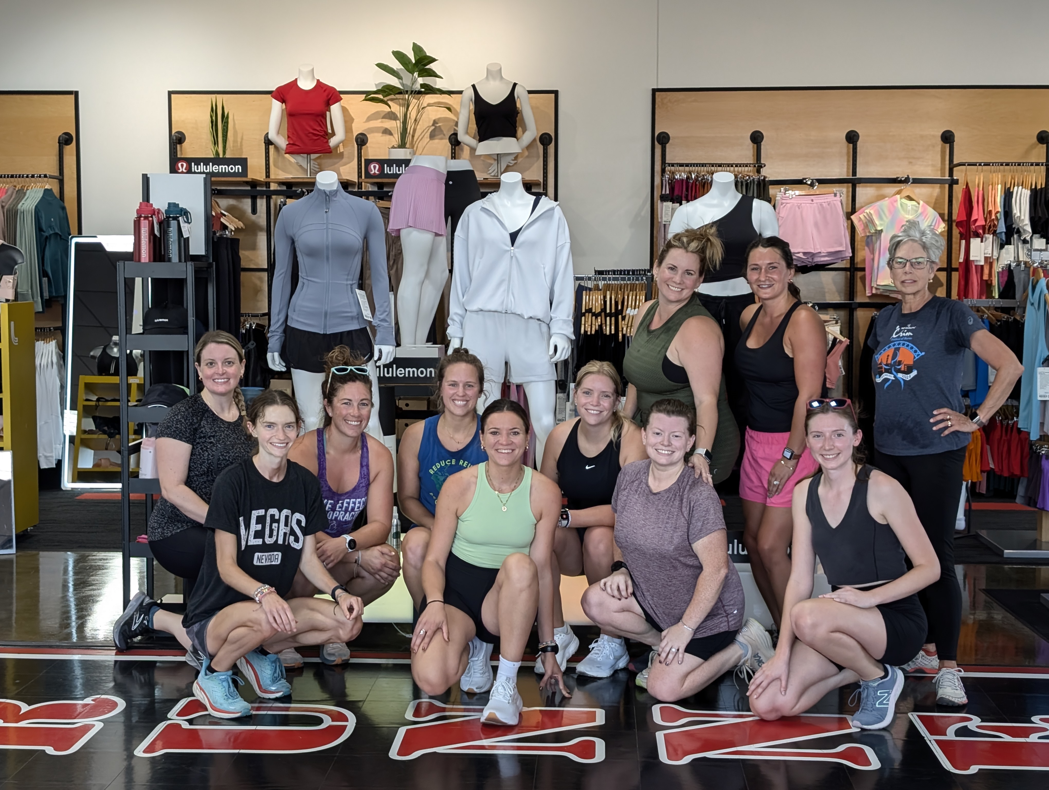 Runners Athletic Company inside store Saginaw Michigan.