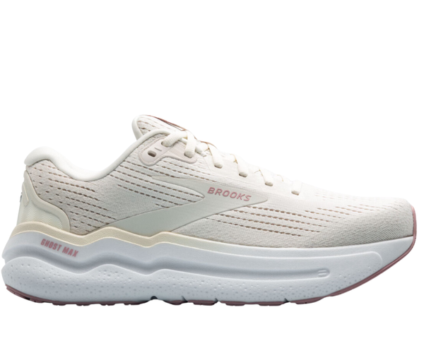 BROOKS Women's Ghost Max 2 Coconut Milk/Grey/Zephyr