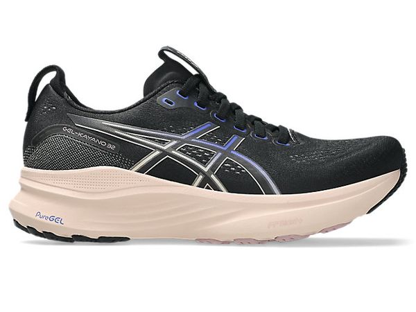 ASICS WOMEN'S GEL-KAYANO 32 Black/Pearl Pink