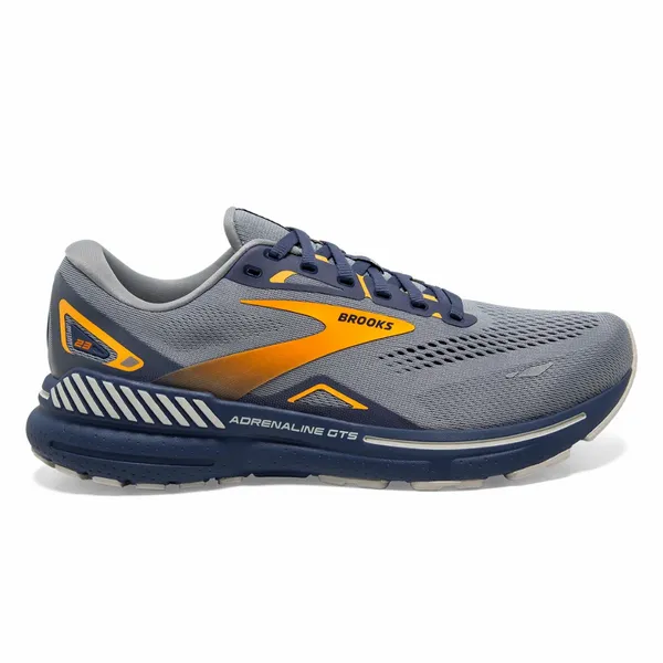 Brooks Adrenaline GTS 23 Running Shoes Grey Black Orange 1103911D017 Men\'s 13 CLEARANCE!! Brooks Adrenaline GTS 23 Mens Running Shoes (D  main image 3
