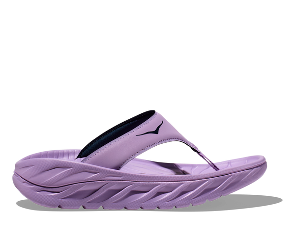 HOKA Women's ORA RECOVERY FLIP VIOLET BLOOM / OUTERSPACE