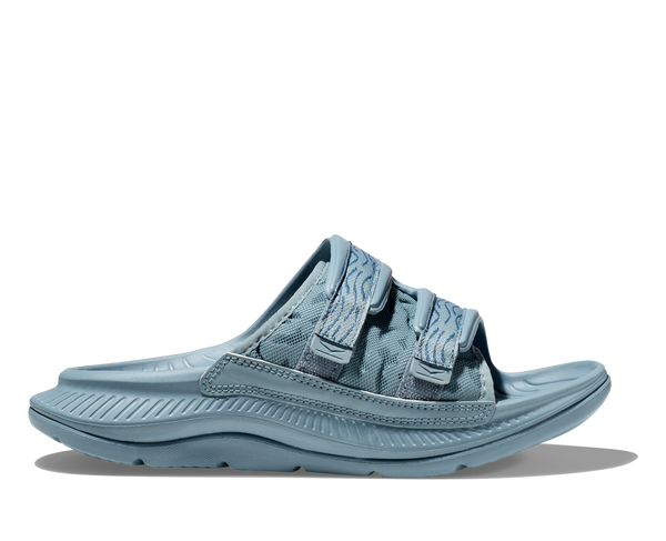 HOKA ALL GENDER ORA LUXE STONE BLUE / BLUESTEEL