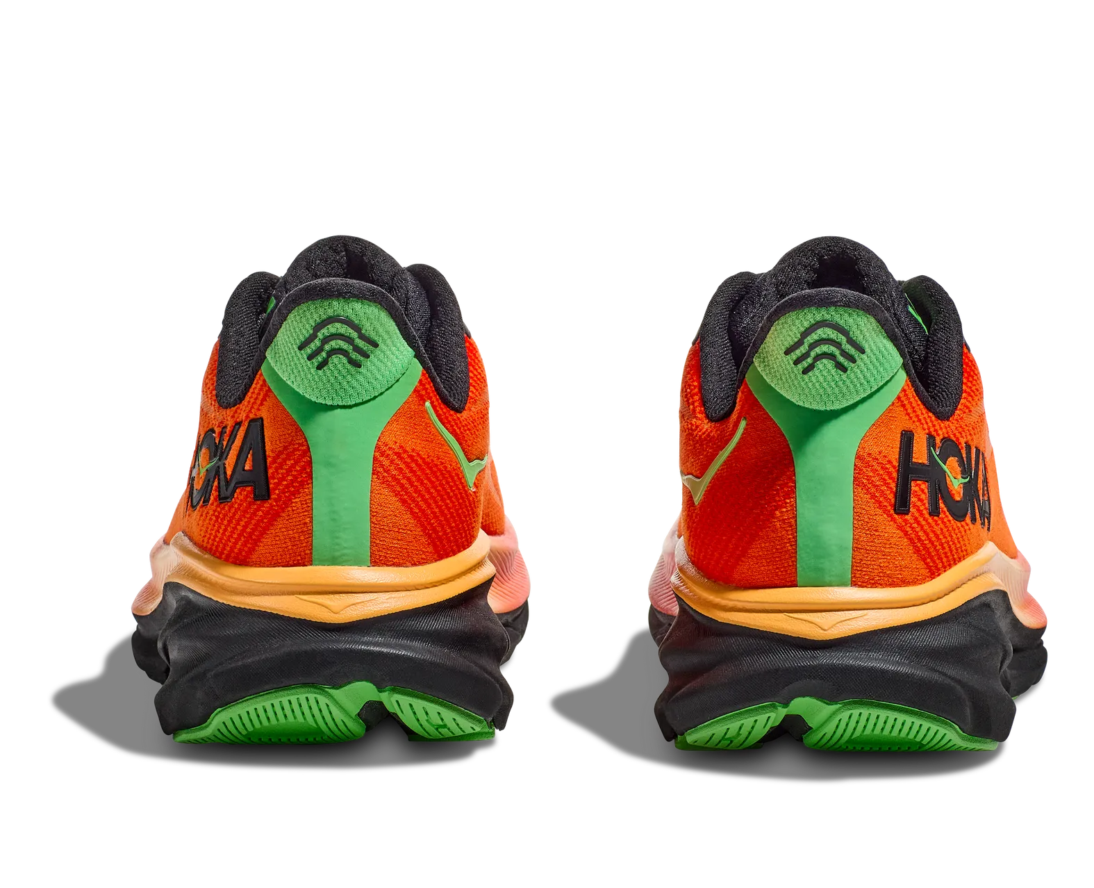 HOKA Men's Clifton 9 Flame/Vibrant Orange